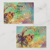 CARTE DE VISITE JARDIN DES OMBRES PERDUES - PLANTE MAGIQUE DE BOUT (Devant / Derrière)