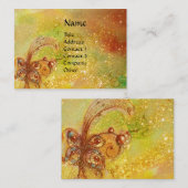 CARTE DE VISITE JARDIN DES OMBRES PERDUES - PLANTE MAGIQUE DE BOUT (Devant / Derrière)