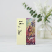 Carte De Visite JARDIN DES OMBRES PERDUES Platine métal (Debout devant)