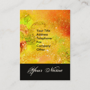 CARTE DE VISITE JARDIN DES OMBRES PERDUES STAR DUST MONOGRAM 1