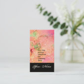 CARTE DE VISITE JARDIN DES OMBRES PERDUES STAR DUST MONOGRAM 1 (Debout devant)