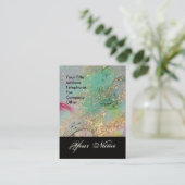 CARTE DE VISITE JARDIN DES OMBRES PERDUES STAR DUST MONOGRAM 1 (Debout devant)