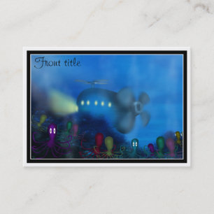 Carte De Visite Jardin des poulpes