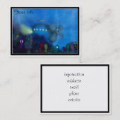 Carte De Visite Jardin des poulpes (Devant / Derrière)