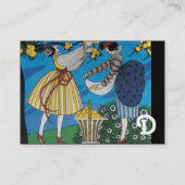 CARTE DE VISITE JARDIN D'ÉTÉ / BEAUTÉ MODE COSTUME DESIGNER (Dos)