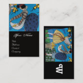 CARTE DE VISITE JARDIN D'ÉTÉ / BEAUTÉ MODE COSTUME DESIGNER (Devant / Derrière)