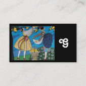 CARTE DE VISITE JARDIN D'ÉTÉ / BEAUTÉ MODE COSTUME DESIGNER (Dos)