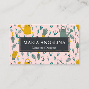 Carte De Visite Jardin du jardin Cool moderne