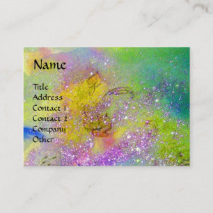 CARTE DE VISITE JARDIN DU MONOGRAMME PERDU DE PAPILLON D'OMBRES