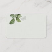 Carte de visite Jardin et Éphémère (Dos)