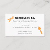 Carte De Visite Jardin et paysage (Dos)