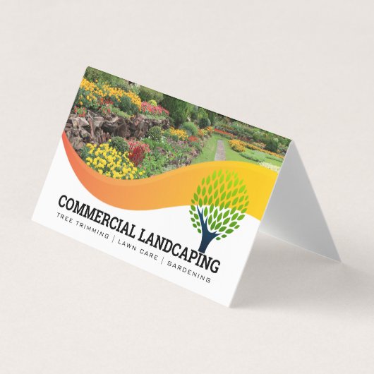 Carte De Visite Jardin extérieur | Jardinage | Paysage (Devant)