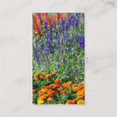 Carte De Visite Jardin fleuri (Dos)