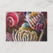 Carte De Visite JARDIN FLEURI DE MELISSA Floral (Dos)