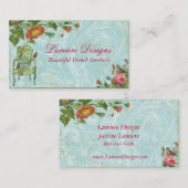 Carte De Visite Jardin français de Fandango (Devant / Derrière)