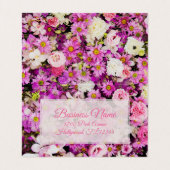 Carte De Visite Jardin français - Plié (Intérieur déplié)