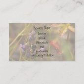 Carte De Visite Jardin HoneyBee (Dos)