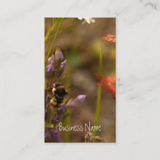 Carte De Visite Jardin HoneyBee (Devant)