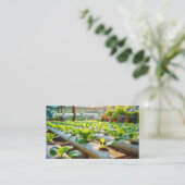 Carte De Visite Jardin hydroponique (Debout devant)