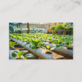 Carte De Visite Jardin hydroponique (Devant)