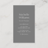 Carte De Visite Jardin moderne simple verdure Botanique Damselfly (Dos)