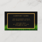 Carte De Visite Jardin professionnel moderne Ajouter votre texte (Dos)