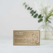 Carte De Visite Jardin secret (Debout devant)