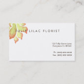 Carte De Visite Jardin Succulent | Gras (Dos)