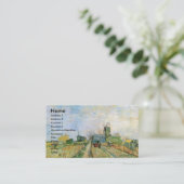 Carte De Visite Jardin végétal à Montmartre par Vincent van Gogh (Debout devant)