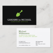 Carte De Visite Jardin vert Jardin Jardin Jardin Paysage Services (Devant / Derrière)