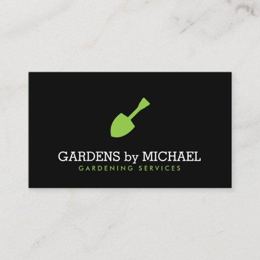 Carte De Visite Jardin vert Jardin Jardin Jardin Paysage Services (Devant)