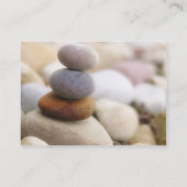 Carte De Visite Jardin Zen Rock (Dos)