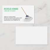 Carte De Visite Jardinage (Devant / Derrière)