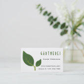 Carte De Visite Jardinage (Debout devant)