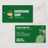 Carte De Visite Jardinage de pelouse d'entretien (Devant / Derrière)