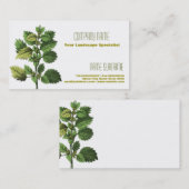 Carte De Visite Jardinage et coupe de haie (Devant / Derrière)