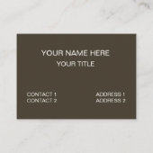 Carte De Visite Jardinage Outils Jardinage (Dos)