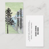 Carte De Visite Jardinage | Paysage | tondeuse (Devant / Derrière)