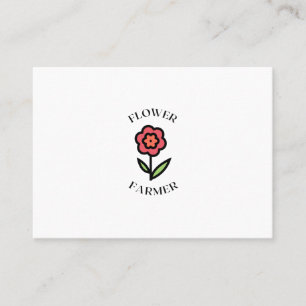 Carte De Visite jardinière jardinière jardinière ferme