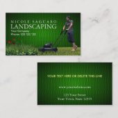 Carte De Visite Jardiniers de paysagistes (Devant / Derrière)