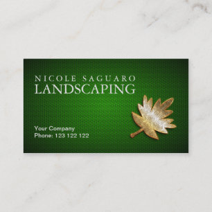 Carte De Visite Jardiniers de paysagistes