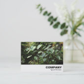 Carte De Visite Jardins botaniques (Debout devant)