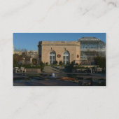Carte De Visite Jardins botaniques à Noël à Washington DC (Dos)