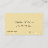 Carte De Visite Jardins de fleurs de bourdons (Dos)