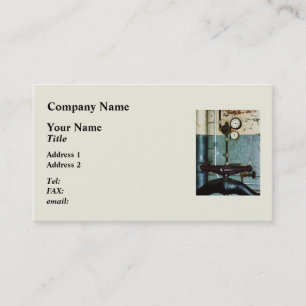 Carte De Visite Jauges dans l'atelier d'usinage