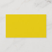 Carte De Visite Jaune (Dos)