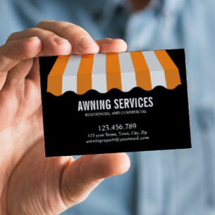 Carte De Visite Jaune Blanc Services de nettoyage Professionnel