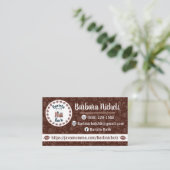 Carte De Visite Java Momma Business Card (Debout devant)