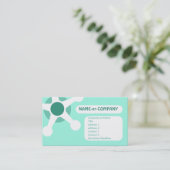 Carte De Visite jax turquoise (Debout devant)