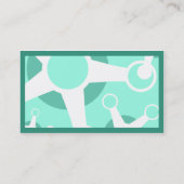 Carte De Visite jax turquoise (Dos)